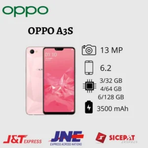 HP SMARTPHONE OPPO A3S GB - RAM 6 / 128 NEW BERGARANSI ANDROID MURAH CUCI GUDANG HP NEW BARU